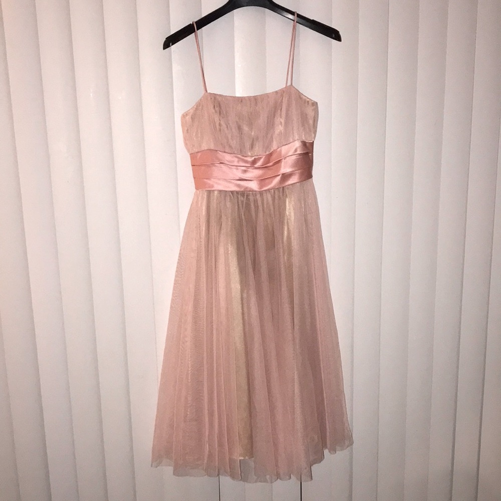 OC by OC Pink Tulle Cocktail Dress, size 4